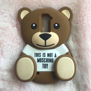 Not a Moschino Toy Teddy Bear Phone Case